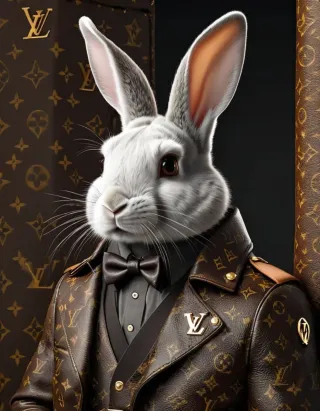 Gato y Cerdo Pajaritas