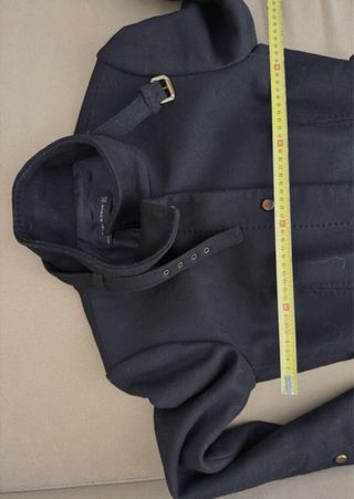Cappotto Zara Nero Taglia M