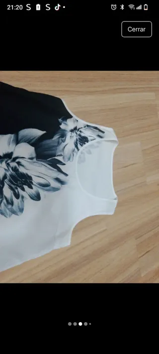 Blusa sin mangas mujer talla S