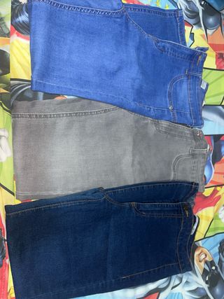 Lote 3 Vaqueros Talla 38