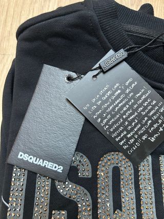 Dsquared2 Maglione Tg M (veste S) con brillantini1