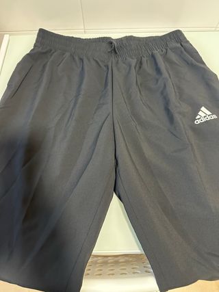 3 Pantalones nuevos Adidas Caballero Negros