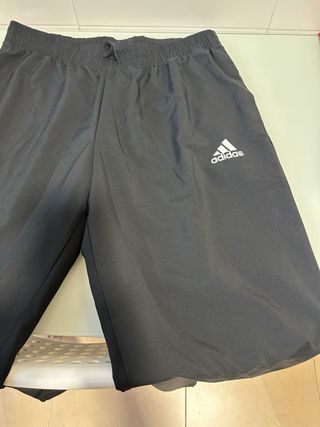 3 Pantalones nuevos Adidas Caballero Negros