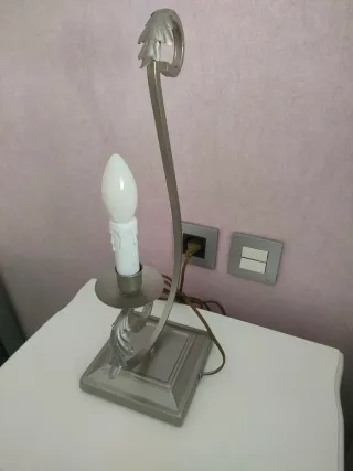 Lámpara de techo plateada estilo clásico y2 mesill