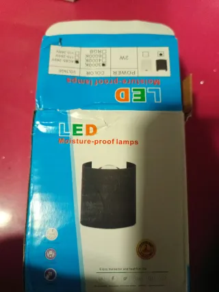 Lámpara LED de Pared 2W 3000K