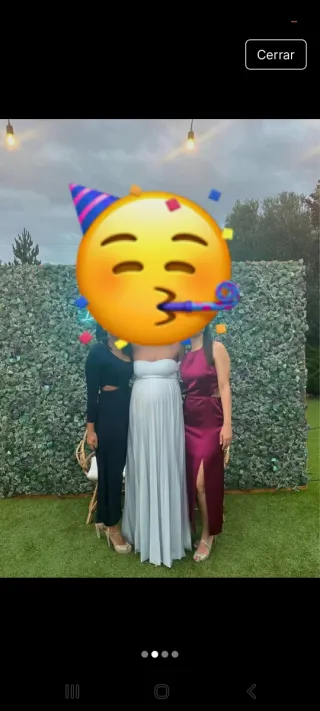 Vestido ASOS Maternidad Invitada