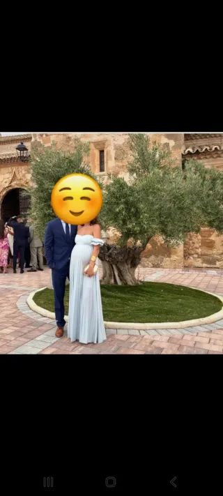 Vestido ASOS Maternidad Invitada