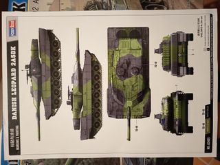 Maqueta Hobby Boss Leopard 2 A5 DK ( escala 1:35)