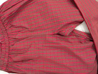 Pijama Bohodot cuadros rojo talla M