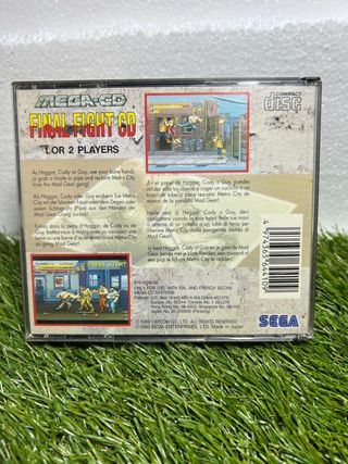 Final Fight Mega CD Sega Beat 'em up