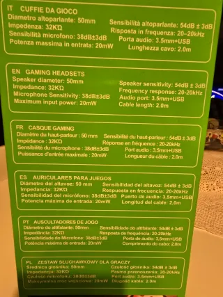 Cuffie Gaming ALLPRESS RGB USB 5.1