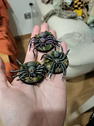 Figuras Arañas Gigantes Warhammer D&D