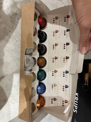 Cafetera Nespresso Krups Inissia Negra