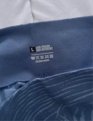 Mayas deportivas Gymshark azules y grises