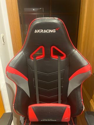 Silla Gaming AKRacing Negra y Roja