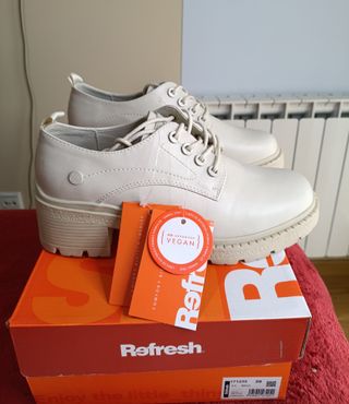 Derbies Refresh Beige Talla 39