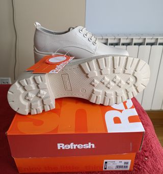 Derbies Refresh Beige Talla 39