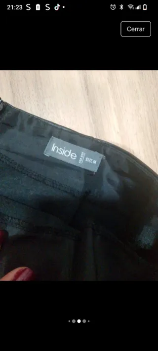 Falda pantalón Inside Talla M