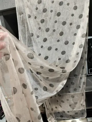 Lotto foulard blu e multicolor