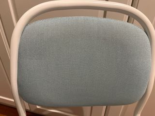 Silla giratoria Ikea infantil azul