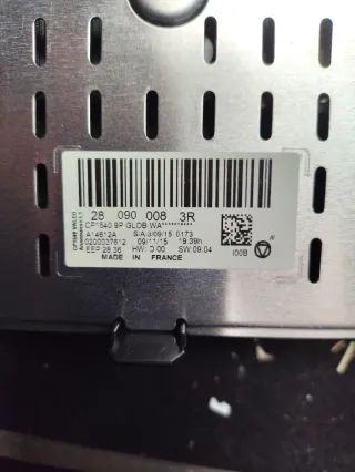 Pantalla R-link 2 Renault Talismán Initiale París