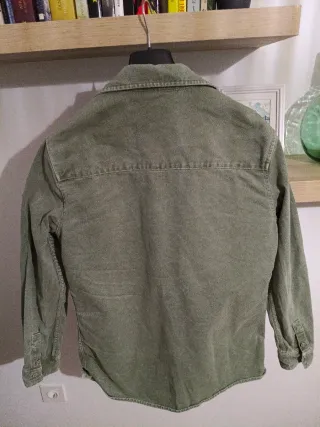 Sobrecamisa Zara verde