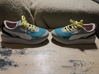 Zapatillas Puma Cruise Rider Gris/turquesa