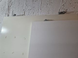 Puerta corredera blanca interior usada