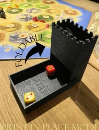 Catán Torre y bandeja dados