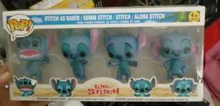 Funko Pop Lilo & Stitch Set 4 Figuras
