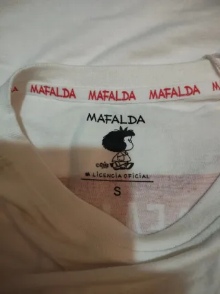 Camiseta Mafalda blanca