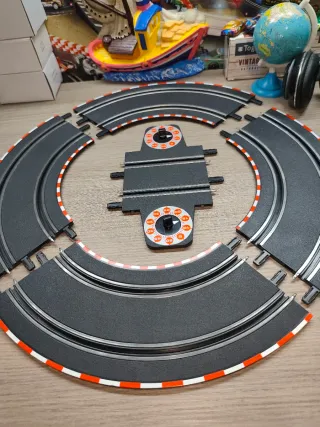 Carrera Go 1:43: lote 4 curvas y tramo contador