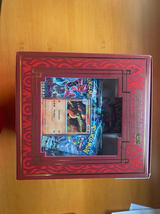 Caja Figura Charizard EX Pokémon