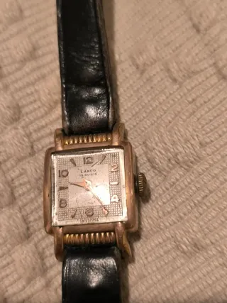 Orologio Lanco Oro e Nero