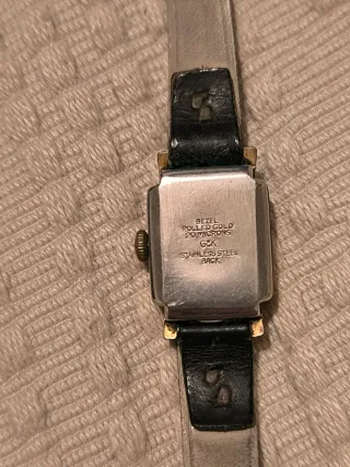 Orologio Lanco Oro e Nero