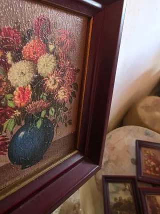 Cuadros decorativos pintados a mano