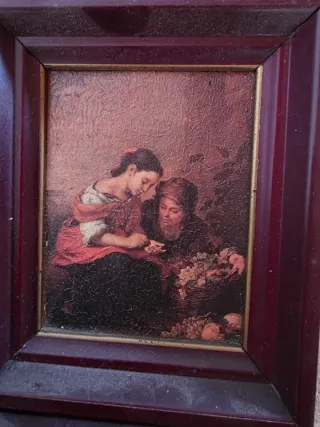 Cuadros decorativos pintados a mano