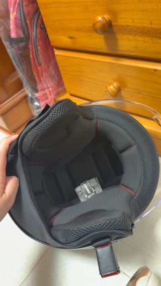 Casco de moto tipo scooter