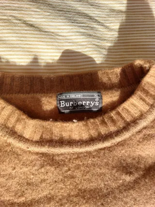 Maglione Burberry Vintage Beige/Marrone