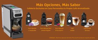 Cafetera Multi-Cápsulas 19BAR 1400W SIN ESTRENAR