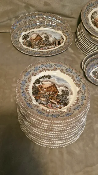 Cartuja de Sevilla - Vajilla/Pikman de 92 Piezas