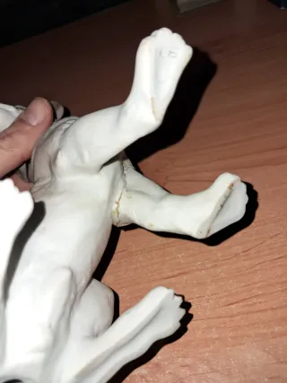 Figura Perrito Porcelana