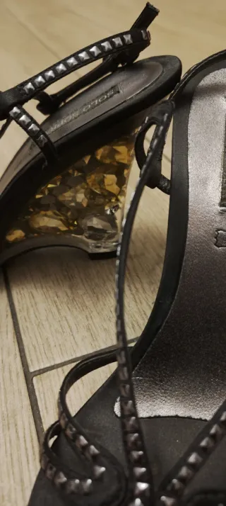 Sandali Solo Soprani n.38 neri con strass