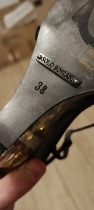 Sandali Solo Soprani n.38 neri con strass