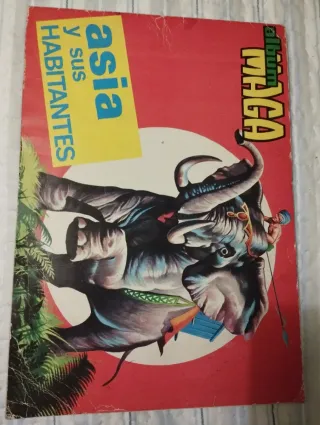 6 Álbumes MAGA: África, Asia, Ciencias, Soldados,.