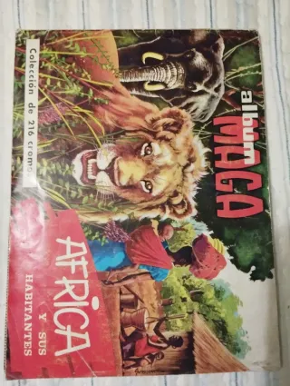 6 Álbumes MAGA: África, Asia, Ciencias, Soldados,.