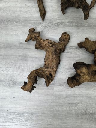 Lote Maderas Decorativas Acuario/Terrario