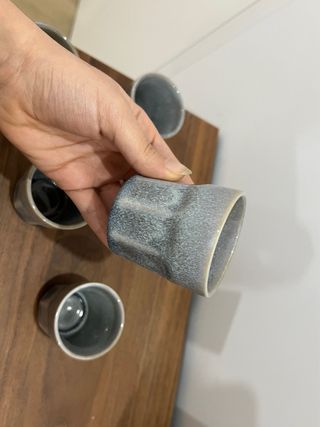 6 Copos de Café em ceramica