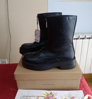 Botas negras talla 37