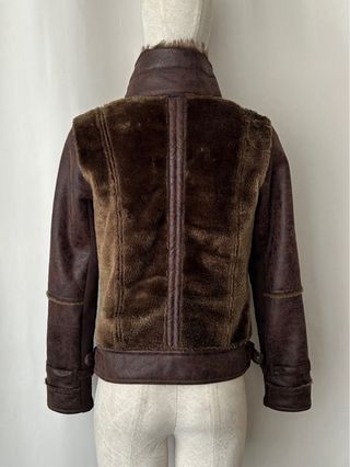 Chaqueta bomber pelo sintético vintage y2k